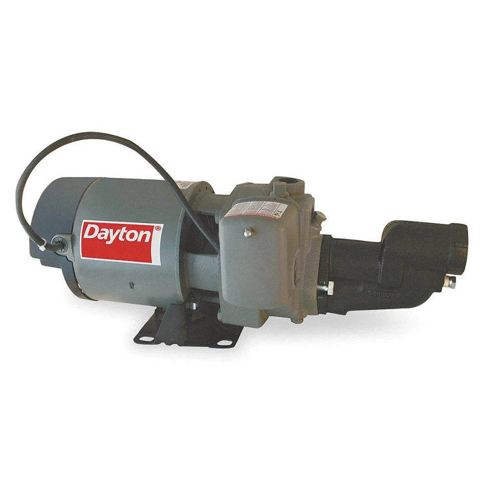 DAYTON 1D881 1/2 HP Shallow Well Jet Pump w/ Ejector 1D881 - Image 1 of 1