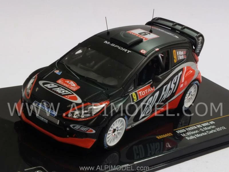 Ford Fiesta RS WRC Rally Monte Carlo 2012 Wilson-Martin 1:43 IXO RAM492 - Immagine 1 di 1
