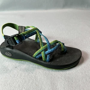 Chaco ZX 2 Classic Sandals Womens 11 Toe Loop Blue Green Hiking Outdoor - Bild 1 von 6