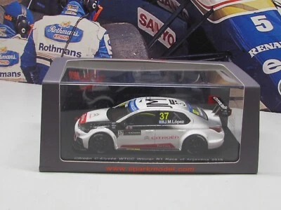 SPARK -  2015 WTCC ARGENTINA - CITROEN C-ELYSEE - 1:43 SCALE MODEL CAR S4524 - Image 1 of 4