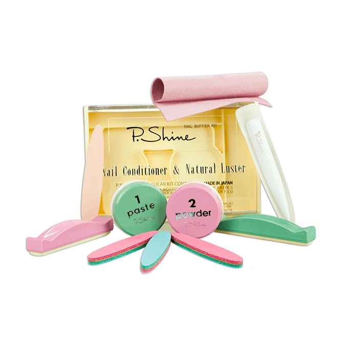 Japanische P Shine Sets Maniküre XL Vintage P-Shine Zubehör Japan Neonail Pflege