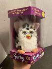 Vintage 1999 Tiger Electronics Furby 70-800 Snow Leopard Brown Eyes - NEW