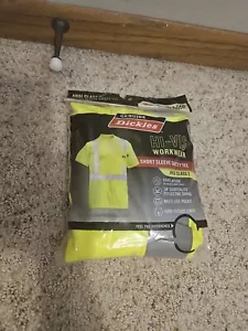 Dickies 3M HI-VIS WORKWEAR reflektierendes kurzärmliges Sicherheitst-Shirt ANSI Klasse 2 Large - Bild 1 von 6
