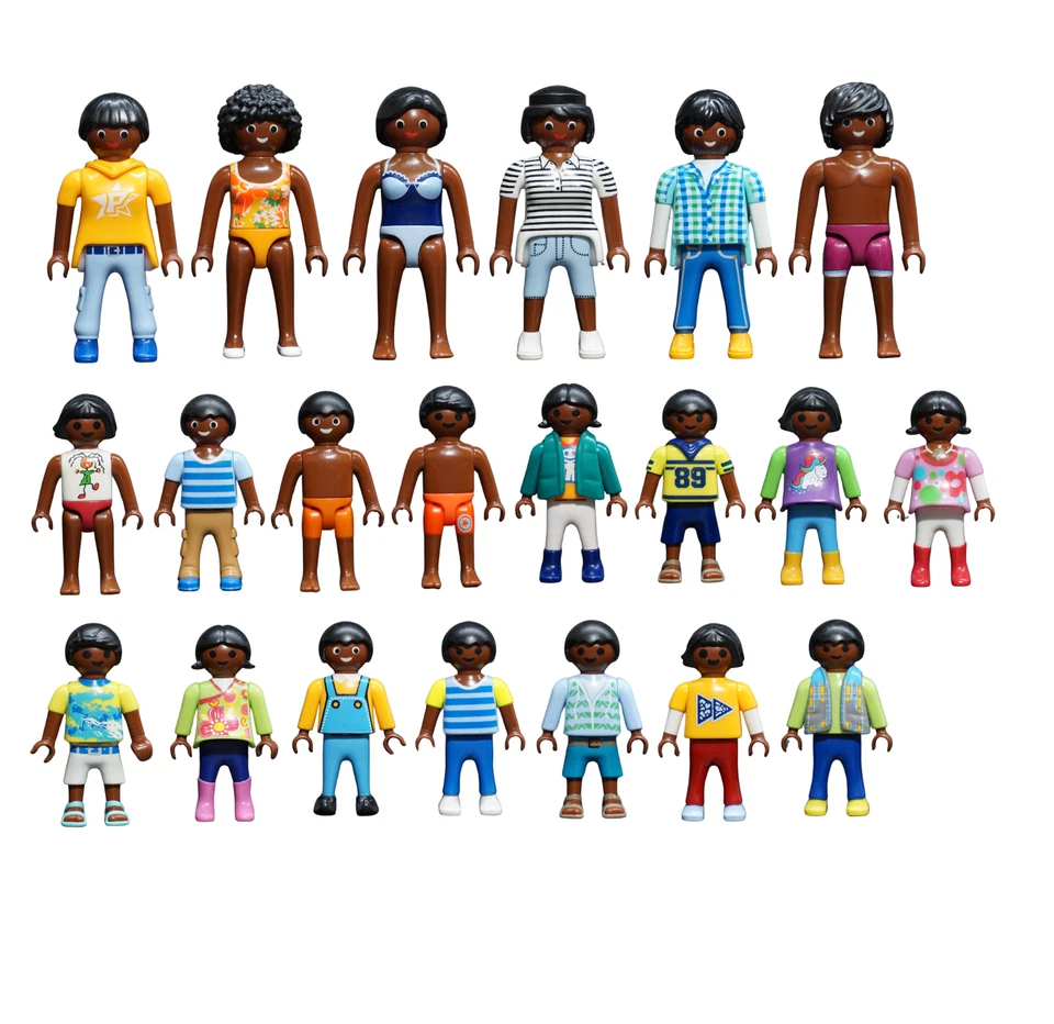 Playmobil Schwarze Figur Auswahl Erwachsen Kind Kinder Strand City Life - Bild 1 von 1