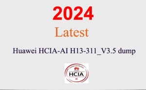 Huawei HCIA-AI H13-311_V3.5 dump GUARANTEED (1 month update) - Afbeelding 1 van 1