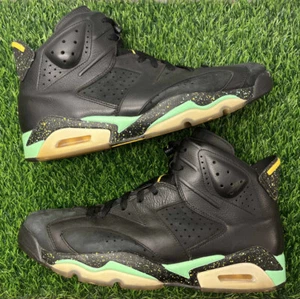 Nike Air Jordan 6 Retro Brazil World Cup Schwarz Größe 13 Sneaker 688446-020 - Bild 1 von 8