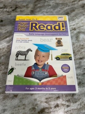 Tu bebé puede leer DVD de revisión temprana del desarrollo del lenguaje edades 3 meses - 5 años Foto 1 de 3