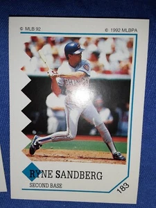 1992 Panini Stickers #183 Ryne Sandberg - Picture 1 of 1