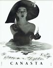 Publicit&#233; Advertising 0222  1951  Canasta  Jacques Fath  parfum