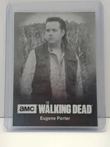 The Walking Dead Temporada 4 Parte 2 2016 Tablero de aluminio plateado 20/99 Eugene Porter - Imagen 1 de 8