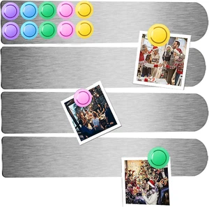 Magnettafel Memotafel Selbstklebend Magnetleisten Fotowand Büro Pinnwand mit 10 - Bild 1 von 7