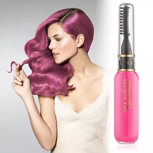 3ML Permanent Hair Dye Instant Fast Hair Dye Color Natural Herbal Dye Chalk Comb - Picture 1 of 14