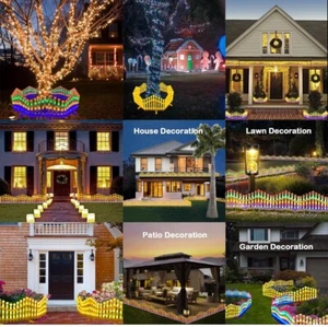 Happyhub LED Decoration Fence-good For Many Occasions. NEW Amazon- NOW 50% Off - Picture 1 of 6