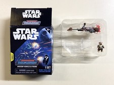 New Star Wars Micro Galaxy Squadron Series 4 Speeder Bike with Paploo CHASE