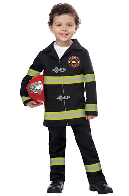 Brand New Jr. Fire Chief Firefighter Toddler Costume - Image 1 of 2