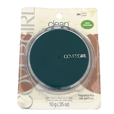 Covergirl Clean Sensitive Fragrance-Free Pressed Powder, 265 Tawny (Teal) - Image 1 of 4