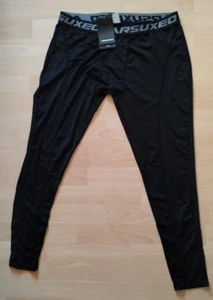 2XL Laufhose Sporthose schwarz stretch ARSUXEO XXL - Bild 1 von 9