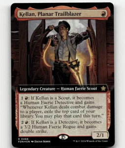 FOIL - MTG - Kellan, Planar Trailblazer (Extended Art) #466 - Foundations - Bild 1 von 1
