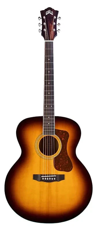 Guild F-250e Deluxe Maple ATB Akustikgitarre Antique Burst Gloss