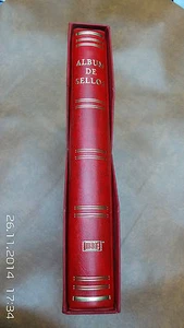 SELLOS, Album . 15 Anillas. Con funda cajetín. Color ROJO - Imagen 1 de 1