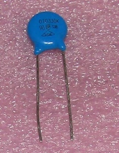 5 Stück 07D330K Metalloxid Varistor spannungsabhängiger Widerstand 33 V 20 V AC 26V - Bild 1 von 2