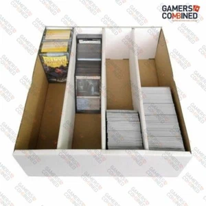 NEW! Cardboard 3200ct Trading Card TCG Storage Box with Lid Holds 3200 Cards🔥 - Picture 1 of 4