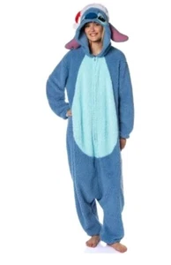 Disney "Punto" Adulto Grande Tuta Unione Tuta con Cappello Babbo Natale Costume Natale - Foto 1 di 7