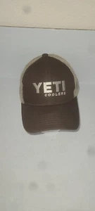 Yeti Cap Mütze verstellbar Snapback Mesh Trucker Style braun von Yeti - Bild 1 von 6