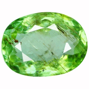 0.60 Ct Perfect Oval 6.3 x 4.8 MM 100% Natural Green Brazil PARAIBA TOURMALINE - Bild 1 von 5