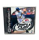 Triple Play 2001 (Sony PlayStation 1, 2000) Complete and Tested