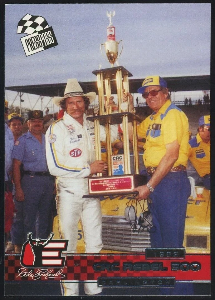 2004 Press Pass The Legacy Victories Dale Earnhardt CRC Rebel 500 Win #7 - Image 1 of 2