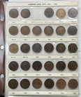 Premium Canadian Large Cent Collection Album Better Dates High Grade Keys 1c NR!