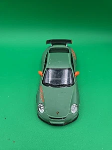 Kinsmart 2010 Porsche 911 GT3 RS Diecast Toy Model 1:36 Pull Action Grey - Picture 1 of 6