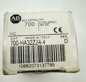 NUEVO Relé Allen Bradley CANTIDAD:1 700-HA32Z24-4 DPDT 24VDC - Imagen 1 de 13