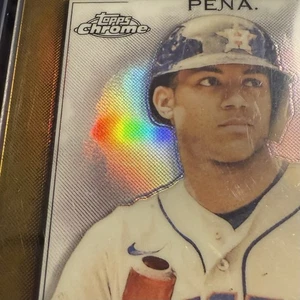 Jeremy Pena Topps Allen & Ginter Gold Refractor RC /50 - Bild 1 von 3