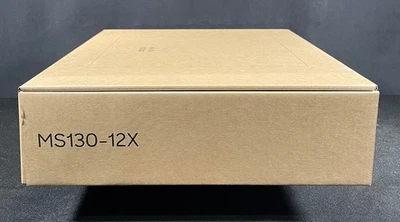 NEW Cisco Meraki MS130-12X-HW Cloud Managed Switch / Unclaimed-Same Day Shipping - Image 1 of 4