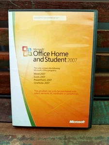 Microsoft Office Home and Student 2007 + Disc + Product Key - Bild 1 von 3