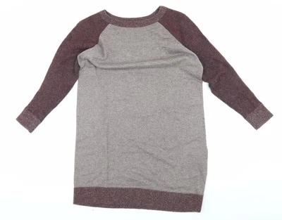 COS Women's Brown Wool Tunic Jumper - Large - Image 1 of 4