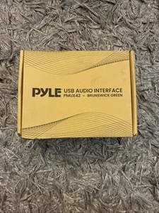 Pyle USB /ASIO Audio Interface-IN 2OUT 24bit /192kHz Podcaster (Brunswick Green) - Picture 1 of 1