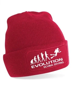 Evolution Of Scuba Gorro Sombrero Pony Deporte Cumpleaños Regalo Para Hombres y Damas - Imagen 1 de 6