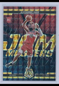 2024-25 Mosaic Basketball ALEXANDRE SARR Jam Masters Yellow Reactive RC /99 - Picture 1 of 2