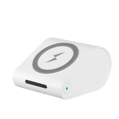 Qi Wireless Charger 10400mAh Power Bank 5W Pad 2.1A USB Charge Port Portable - Image 1 of 4