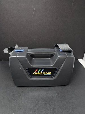 Official Sega Game Gearl Hard Carrying Case Asciiware With Strap Used Good - Image 1 of 4