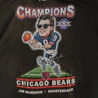 Nueva Camiseta Mitchell and Ness Chicago Bears Throwback Jim McMahon 2xl Foto 1 de 4