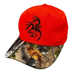 Legendaria Colas Blancas Correa Gorra Sombrero Ciervo Equipo Camuflaje Naranja Brillante Caza - Imagen 1 de 12