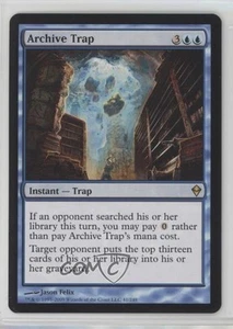 2009 Magic: The Gathering - Zendikar Archive Trap #41 0a8d - Picture 1 of 3