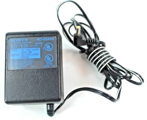 Sony 4.5 V AC/DC Adaptor AC-ES455 500mA - Used not abused. Adapter - Picture 1 of 4