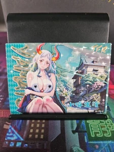 Yamato TFR Tarjeta Rara Una Pieza Grand Line Volumen 2 Grueso Premium Holo - Imagen 1 de 4