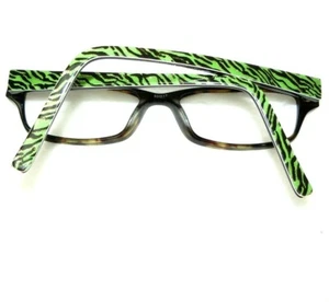 Monturas de gafas Thalia 53-17-140 Filipa caparazón de tortuga verde neón brillo tigre - Imagen 1 de 12