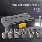 1/4" Hexagonal Nut&Bolt Remover 3/8" Square Hex Socket Adaptor  Electric Wrench